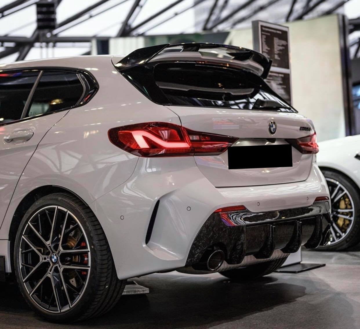 BMW 1 Series F40 Hatchback M Sport M135i 128ti - Rear Roof Spoiler Wing