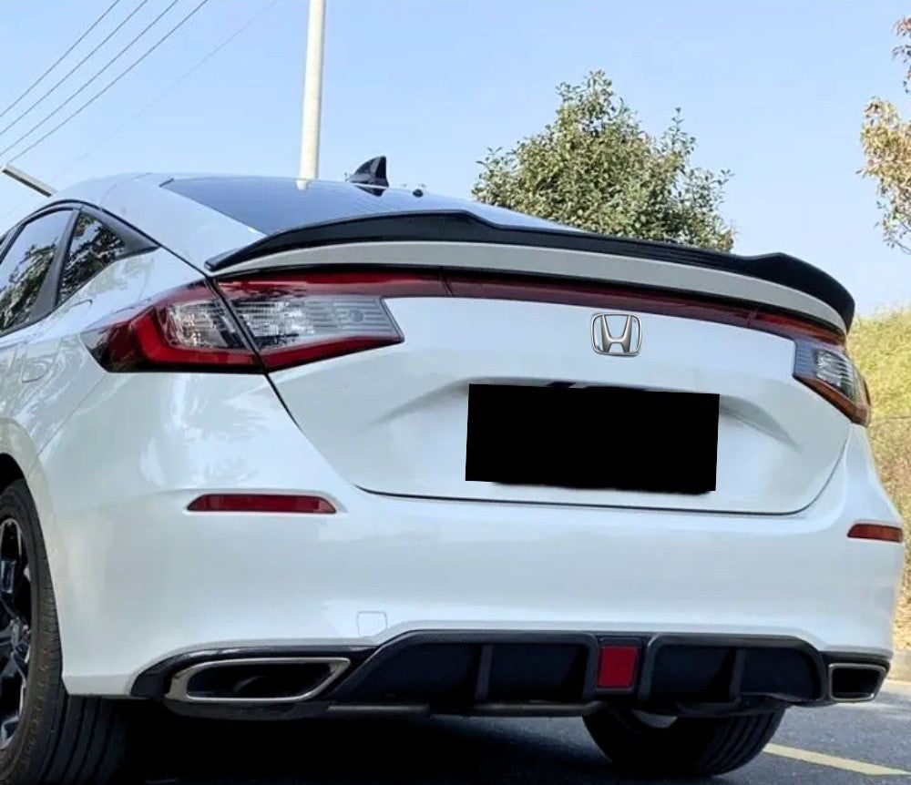 Honda Civic 11th Generation Hatchback FL5 - Rear Boot Spoiler Lip Ducktail