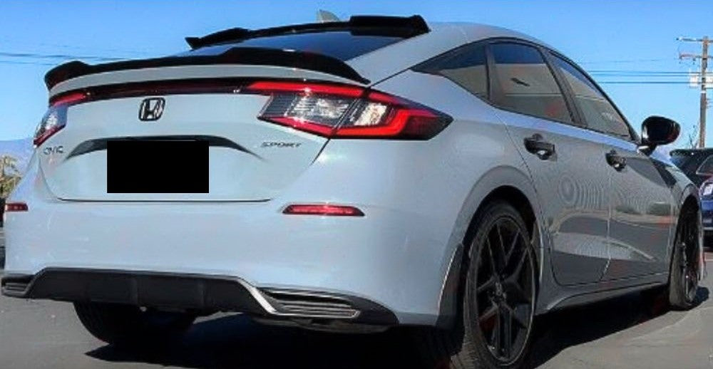 Honda Civic 11th Generation Hatchback FL5 - Rear Boot Spoiler Lip Ducktail