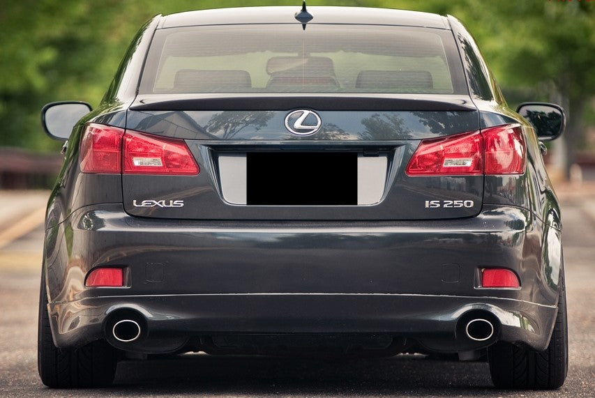 Lexus IS250 IS350 ISF XE20 (2006-2013) - OEM Factory Style Rear Boot Spoiler Lip
