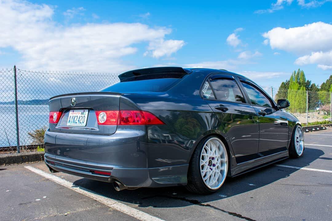 Honda Accord Euro CL9 (03-07) Rear Roof Visor Spoiler Weathershields