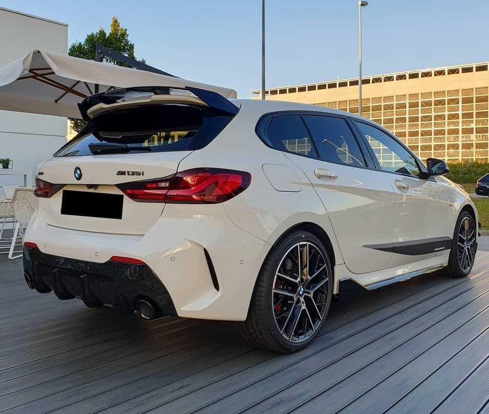 BMW 1 Series F40 Hatchback M Sport M135i 128ti - Rear Roof Spoiler Wing