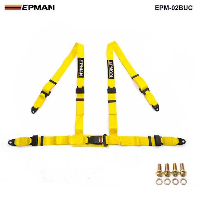 4 Point Nylon Safety E Marked Harness Racing Seat Belt