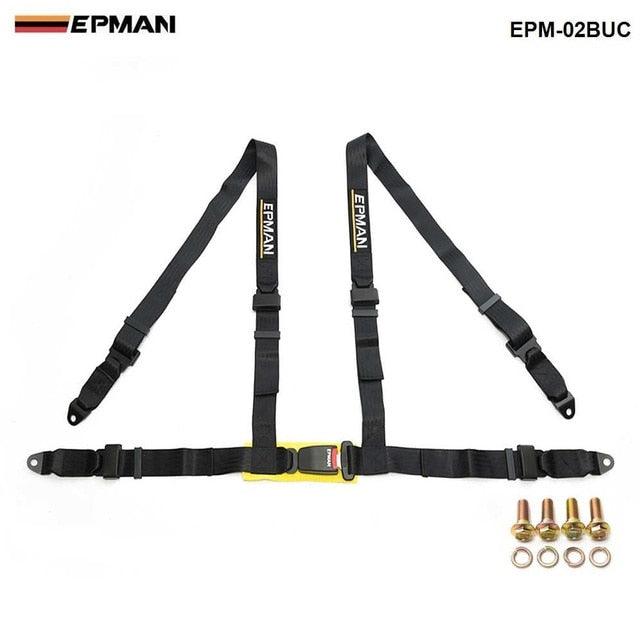4 Point Nylon Safety E Marked Harness Racing Seat Belt