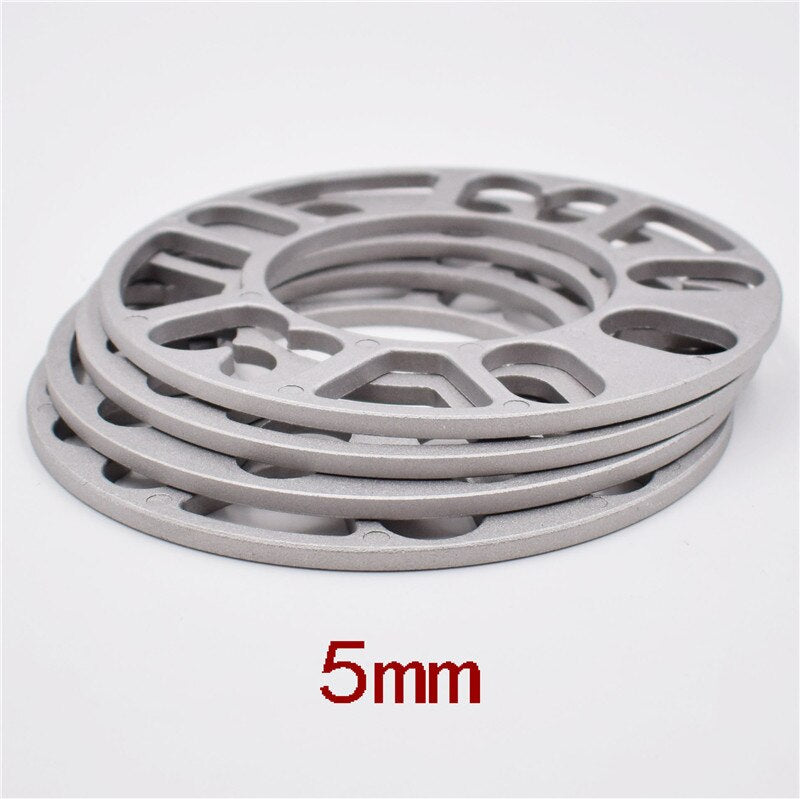4pc Alloy Wheel Spacer Shims 4/5 Stud