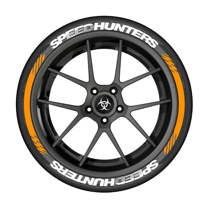 Car Tyre Writing Decor Stickers Universal