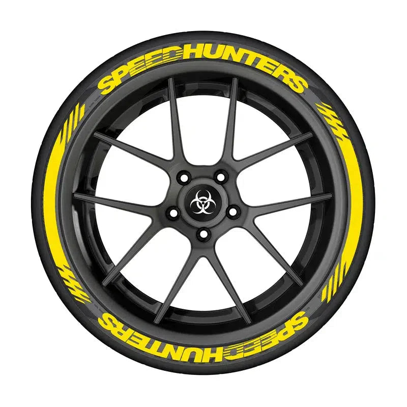 Car Tyre Writing Decor Stickers Universal
