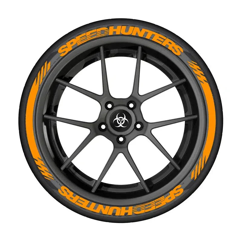 Car Tyre Writing Decor Stickers Universal