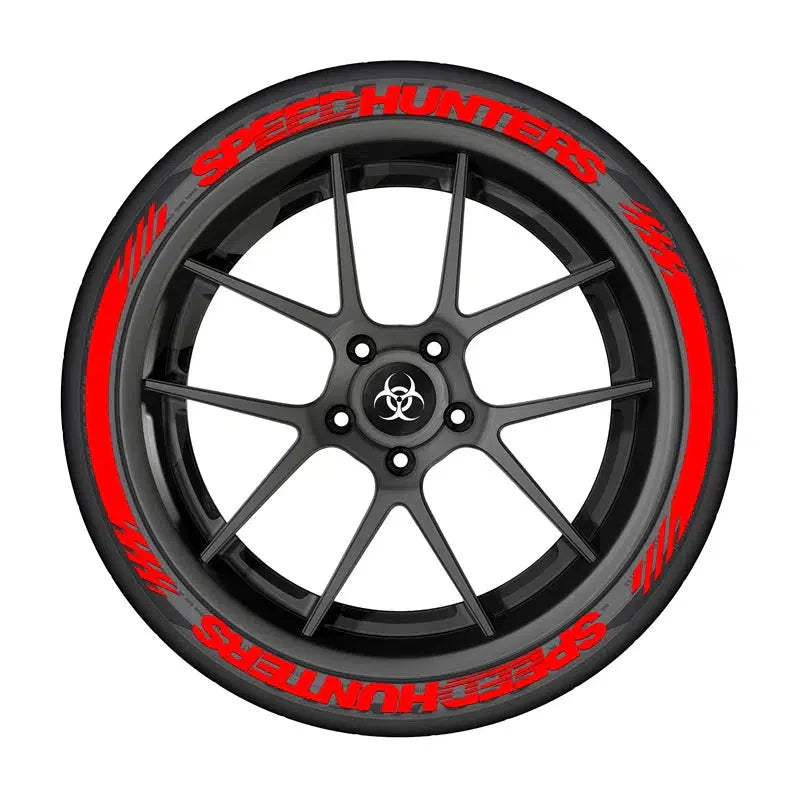 Car Tyre Writing Decor Stickers Universal