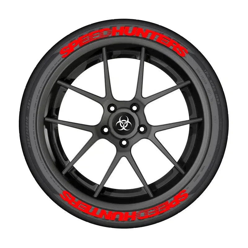 Car Tyre Writing Decor Stickers Universal