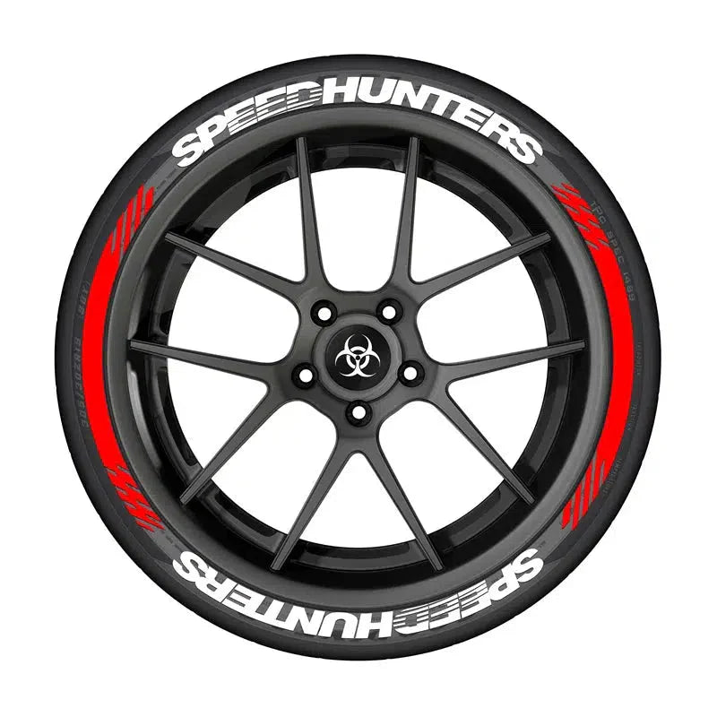 Car Tyre Writing Decor Stickers Universal