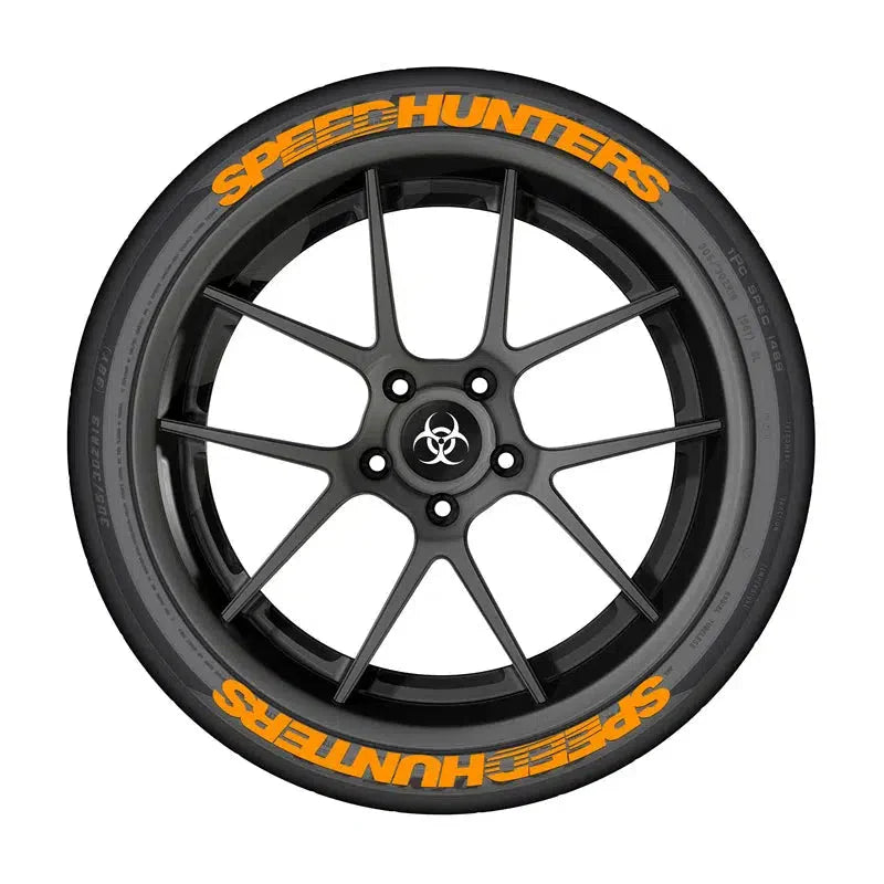 Car Tyre Writing Decor Stickers Universal