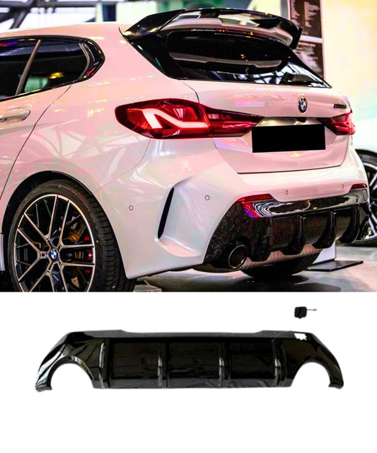 BMW 1 Series F40 Hatchback M Sport 118i 128ti M135i - Rear Bumper Diffuser Lip