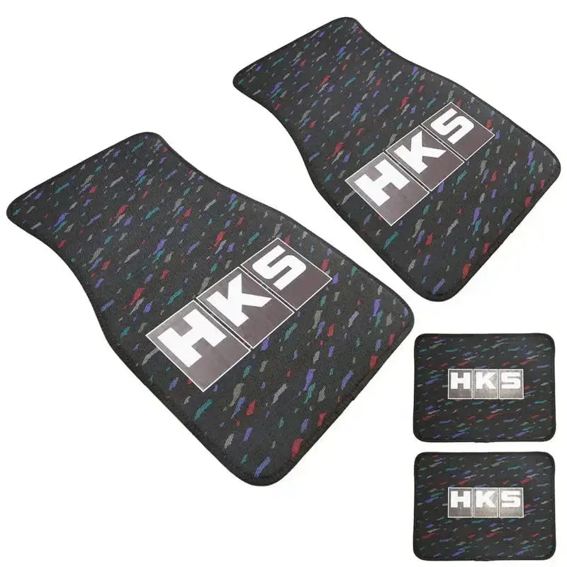 HKS Floor Mats: Le Mans Confetti JDM Car Mats