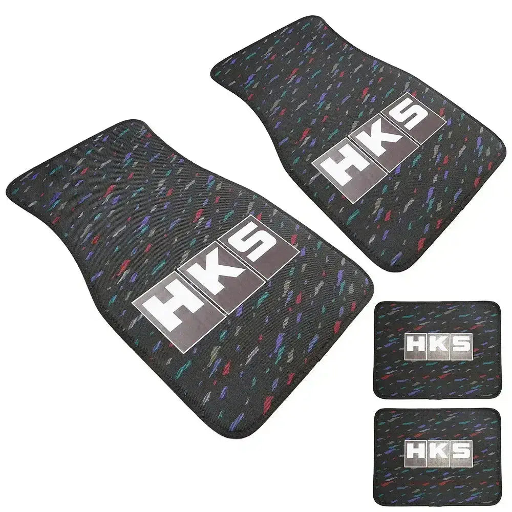HKS Floor Mats: Le Mans Confetti JDM Car Mats