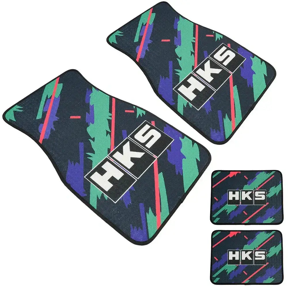 HKS Floor Mats: Le Mans Confetti JDM Car Mats