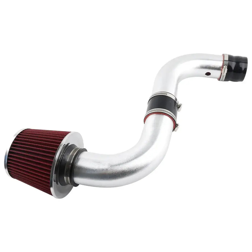 Honda Civic Integra cold air intake kit with red filter, designed for K20 K24 engine swaps.