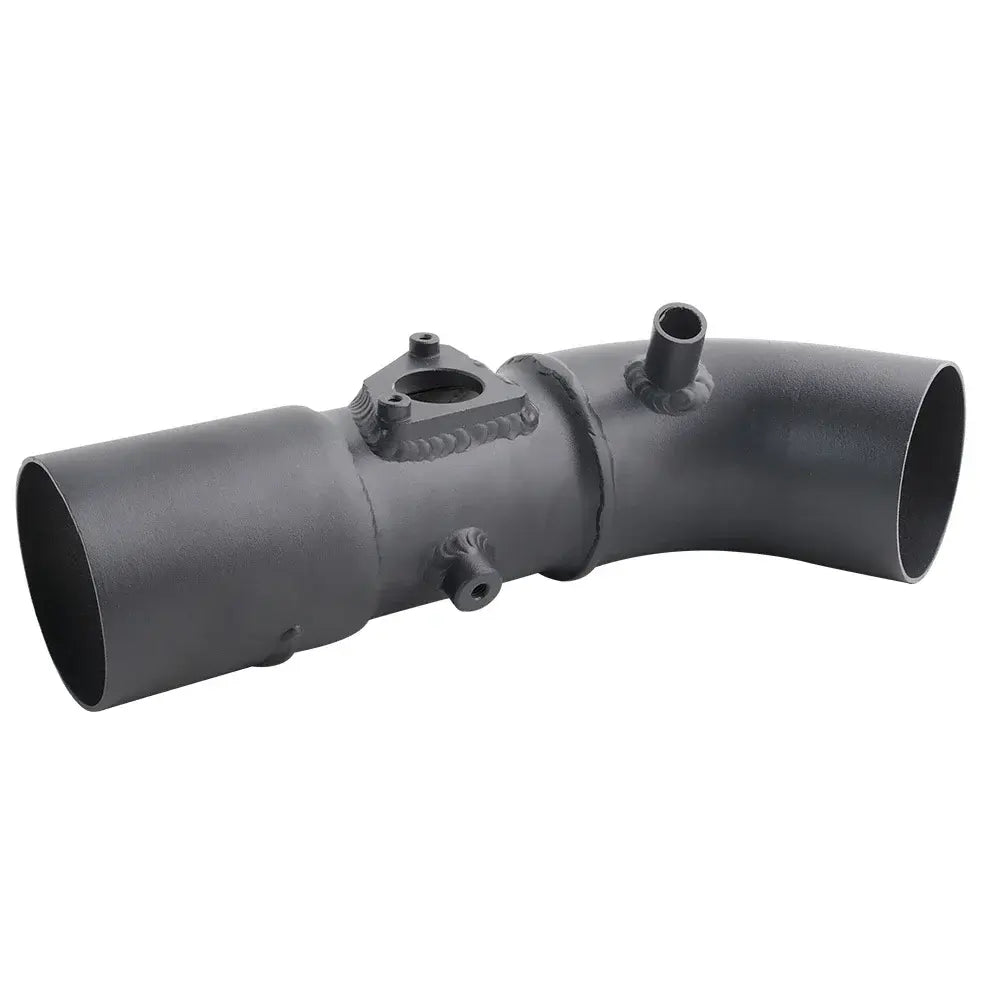Toyota Corolla Cold Air Intake pipe 2009-2017, durable black aluminum construction for improved engine performance.