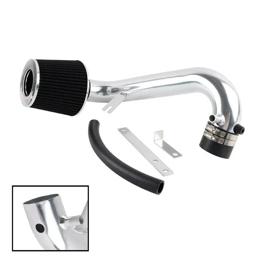 Honda Civic 1.7L DX EX LX Cold Air Intake Kit for 2001-2005 model with aluminum piping and high-performance filter.