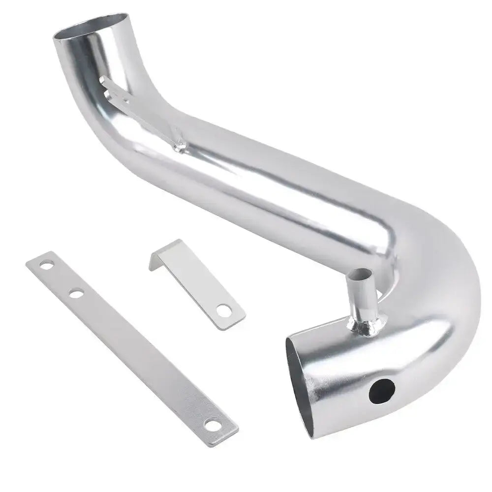 Honda Civic 1.7L cold air intake induction tube with mounting hardware for 2001-2005 models.