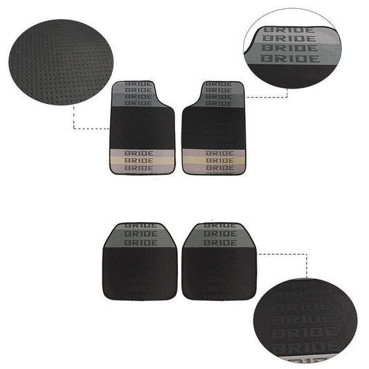 Bride Mix Gruadation Fabric Floor Mats