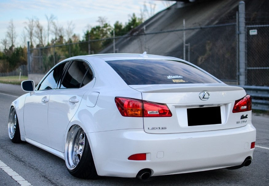 Lexus IS250 IS350 ISF XE20 (2006-2013) - OEM Factory Style Rear Boot Spoiler Lip