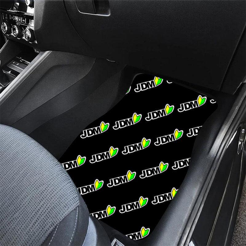 JDM Floor Mats Leaf Logo