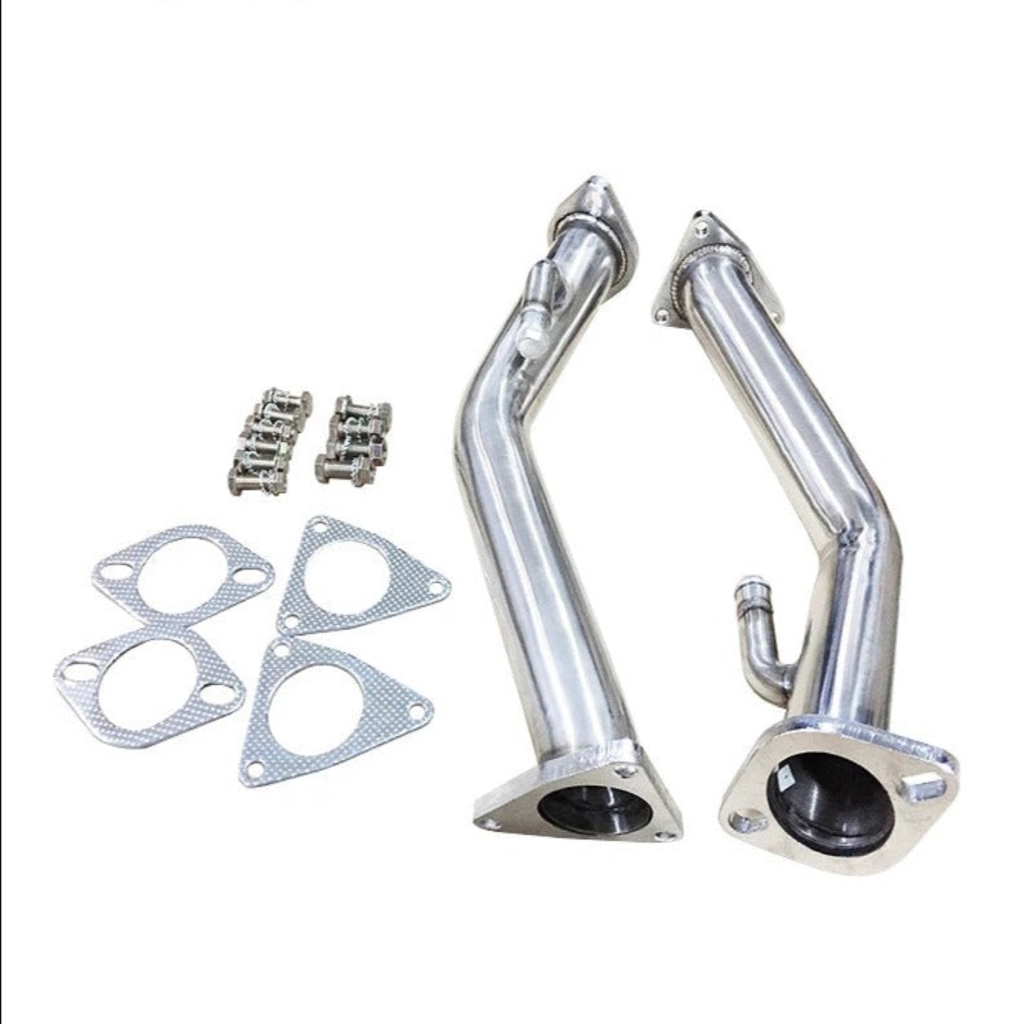Nissan 370Z & Skyline 370GT Test Pipes Catless Straight Downpipe Exhaust
