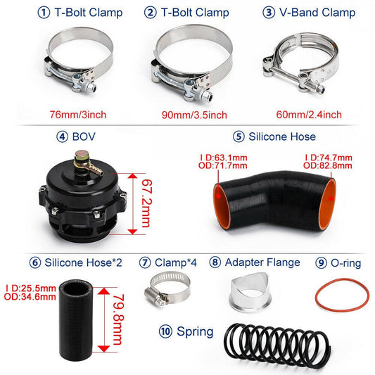 BMW N54 Charge Pipe Kit