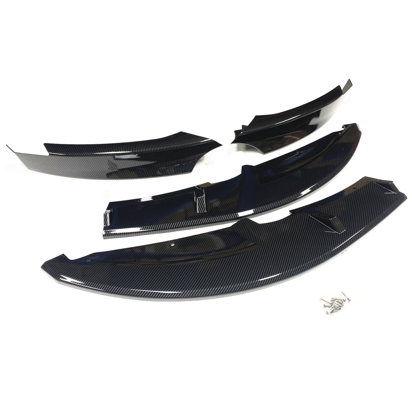 BMW 1 Series E82 E88 Gloss Black Front Lip 2007-2013
