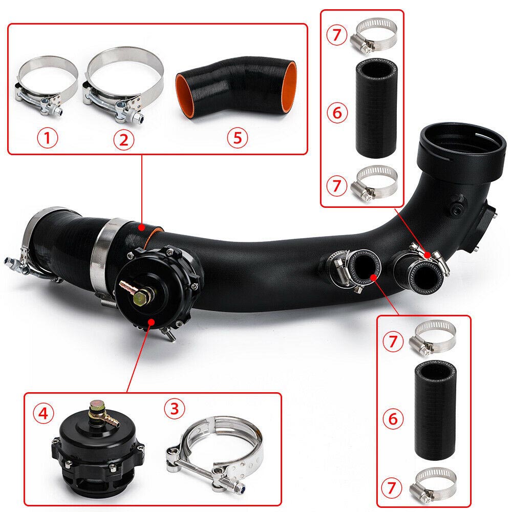 BMW N54 Charge Pipe Kit For BMW N54 E82 E88 135i E90 E92 E93 335i 335is 335xi