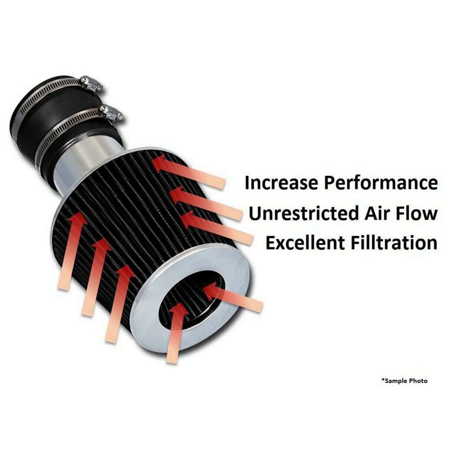 Nissan 370Z & Skyline 370gt High Flow Cold Air Intake System Filter Kit