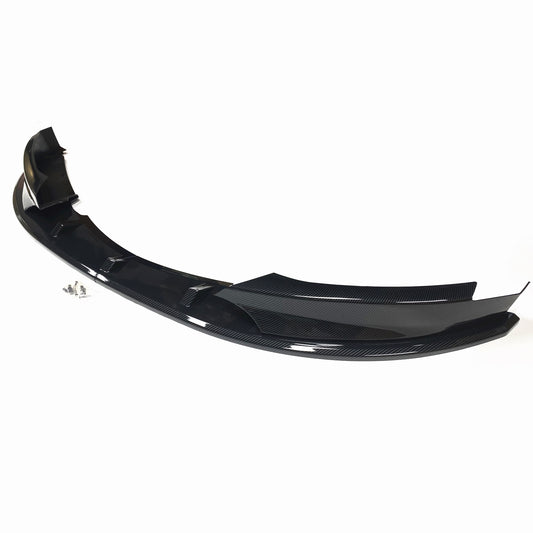 BMW 1 Series E82 E88 Gloss Black Front Lip 2007-2013