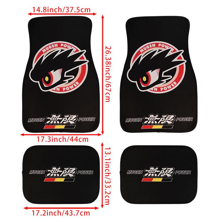 Mugen Power Racing Fabric Car Floor Mats