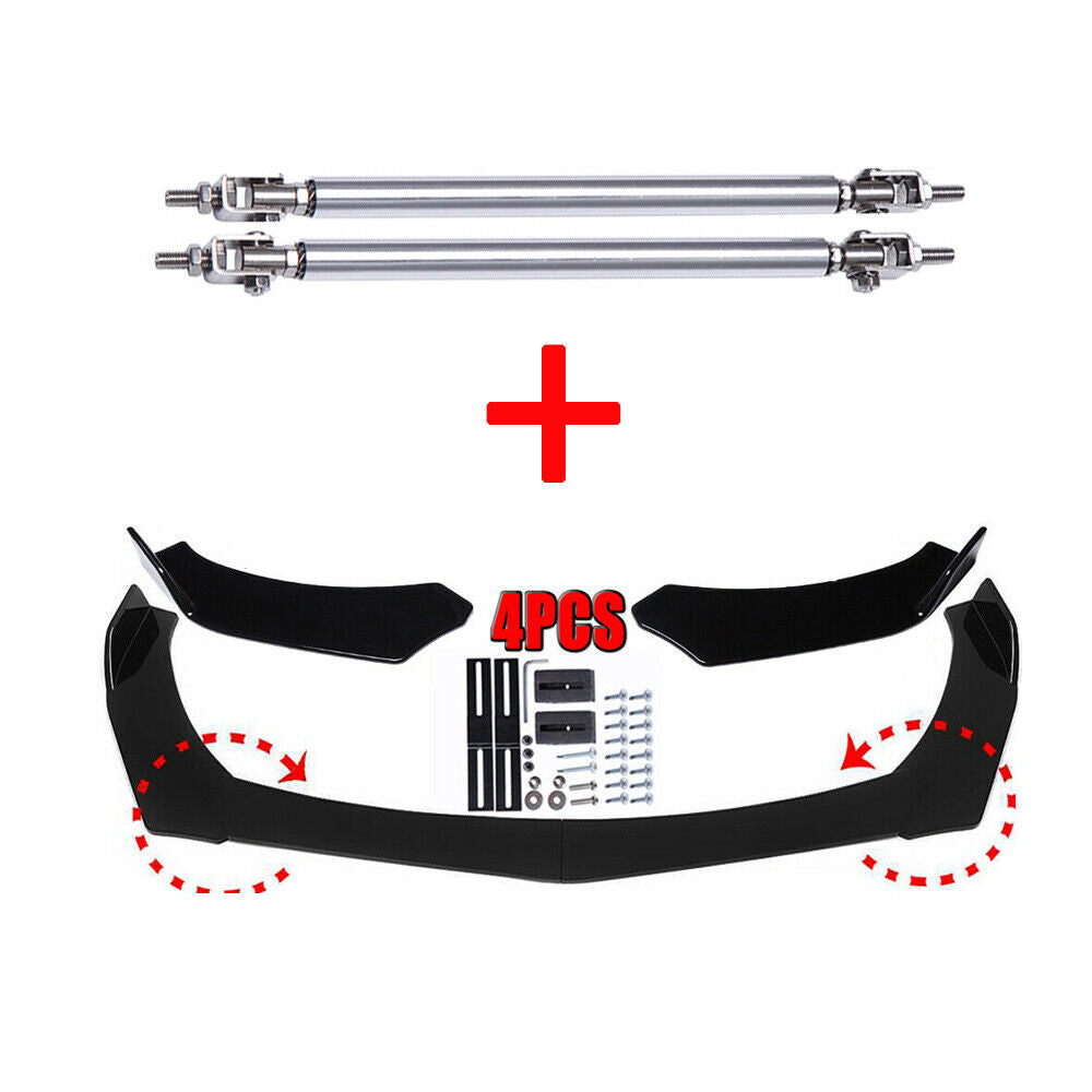 Volkswagen Golf Gti Mk5 Mk6 Mk7 Front Lip + Strut Rods