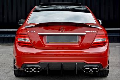 C200 Rafter Mercedes Benz C-Class C200 W204 C63 Sedan - Renntech Style Rear Boot S ...