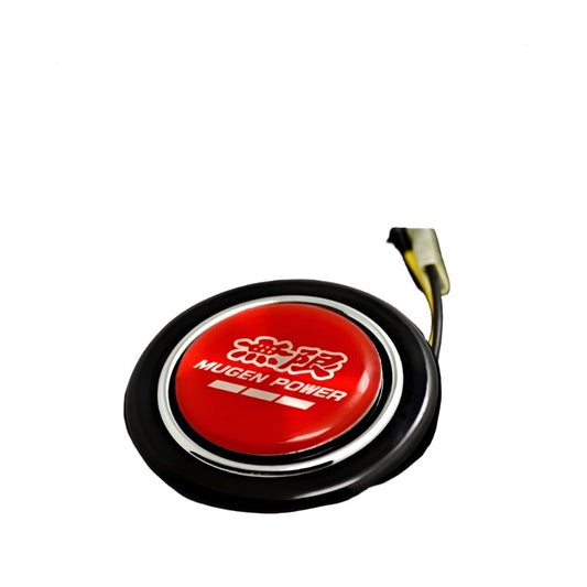 Aftermarket Red Mugen Style Horn Button