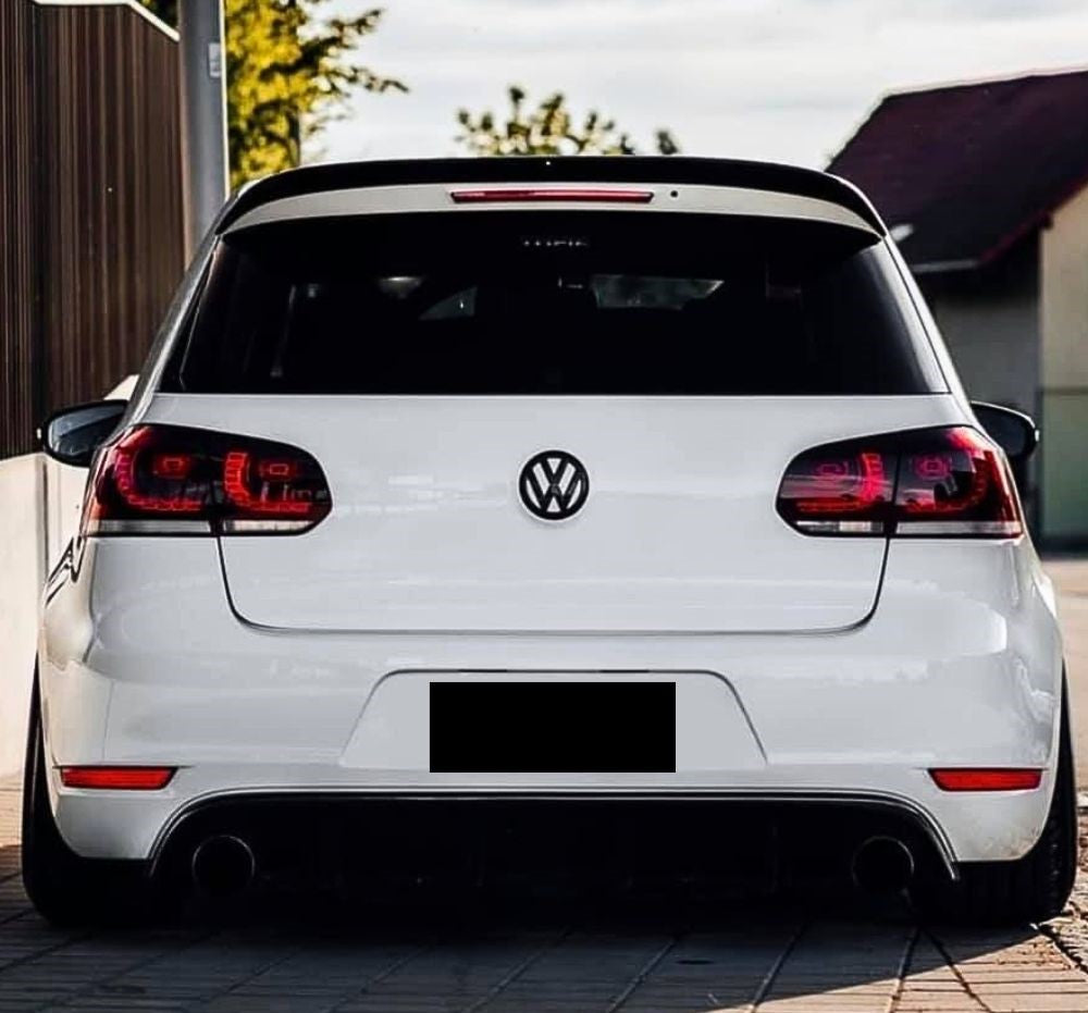 Volkswagen Golf MK6 GTI R (08-12) - Revosport Style Rear Wing Spoiler