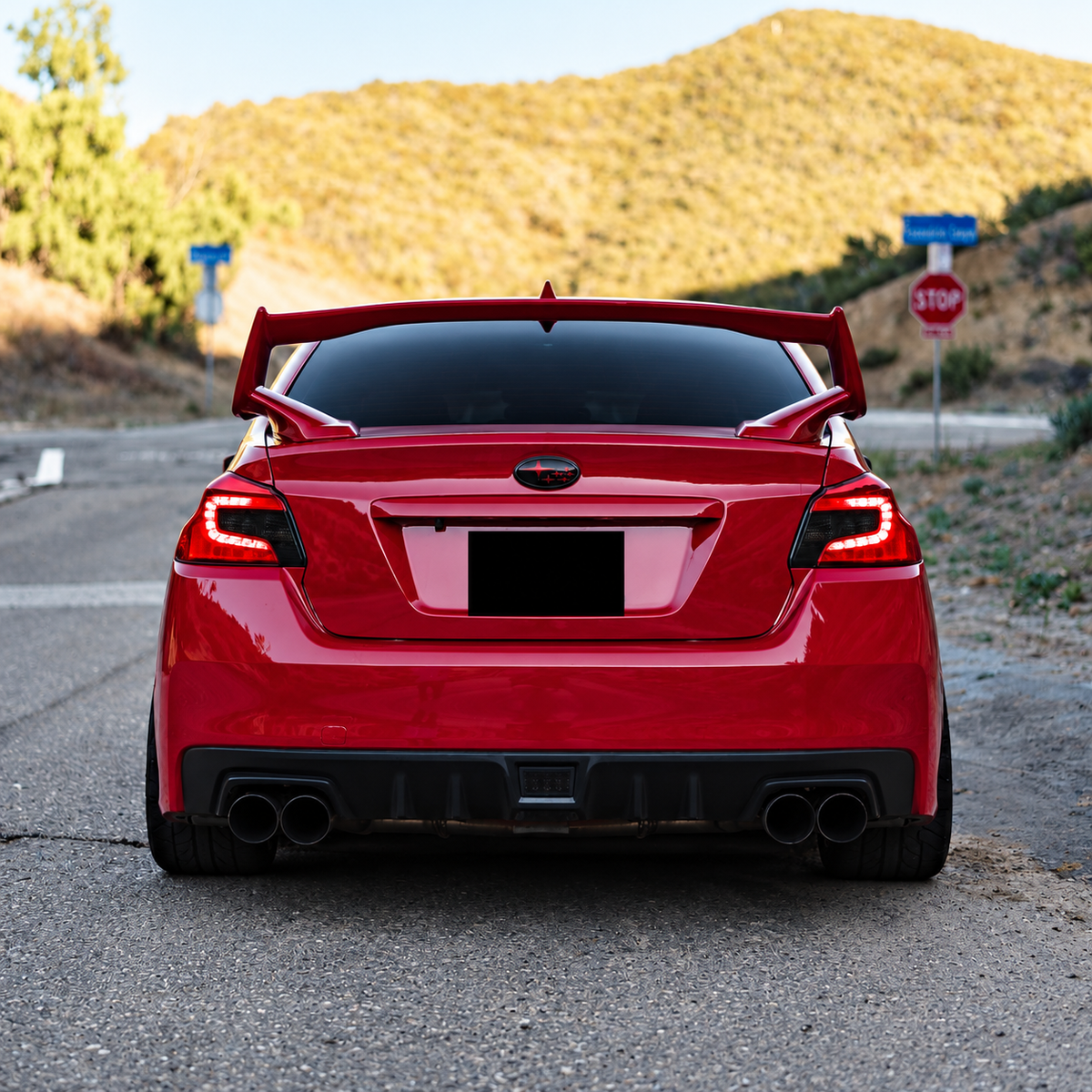Subaru WRX STI - Rear Trunk Spoiler (STI STYLE) (15-21)