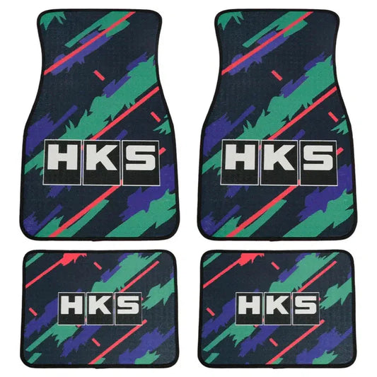 HKS Floor Mats: Le Mans Confetti JDM Car Mats