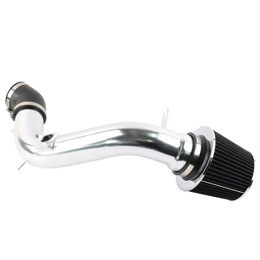 Mazda 6 3.0L V6 Cold Air Intake system with silver pipe and black filter.