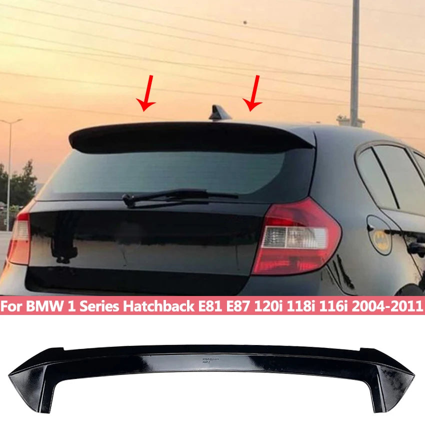 BMW 1 Series Hatchback E81 E87 Rear Trunk Spoiler 2004-2011