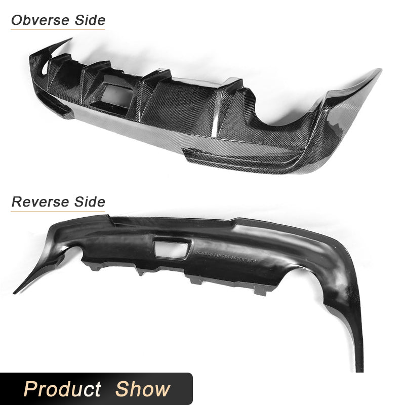 Nissan Skyline 370gt Sedan Black Rear Diffuser