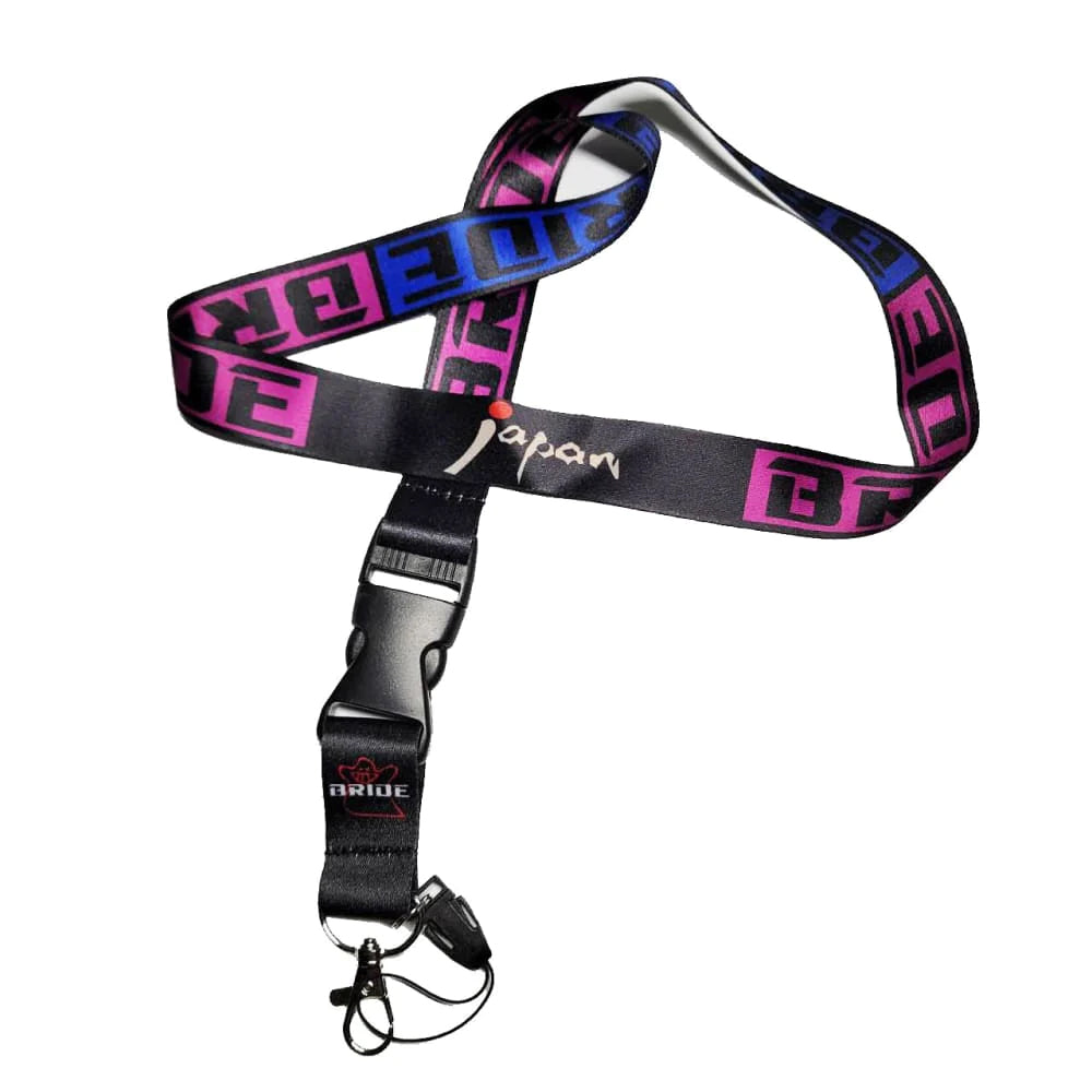 Bride Racing Lanyard Purple/Blue