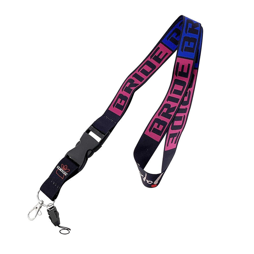 Bride Racing Lanyard Purple/Blue