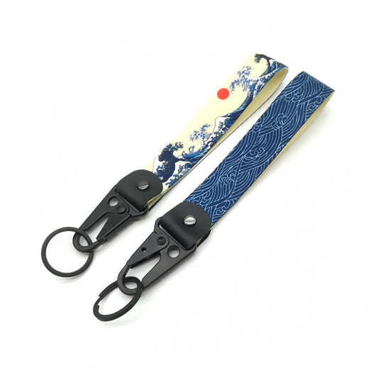 Wave off Kanagawa Short Lanyard