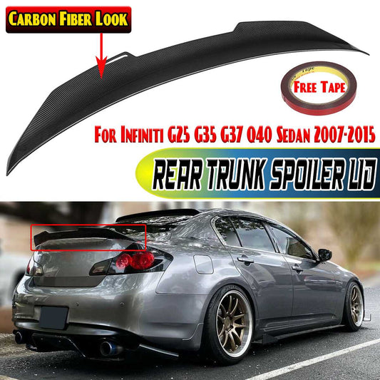 Nissan Skyline 250GT, 350GT & 370GT Sedan Rear Spoiler