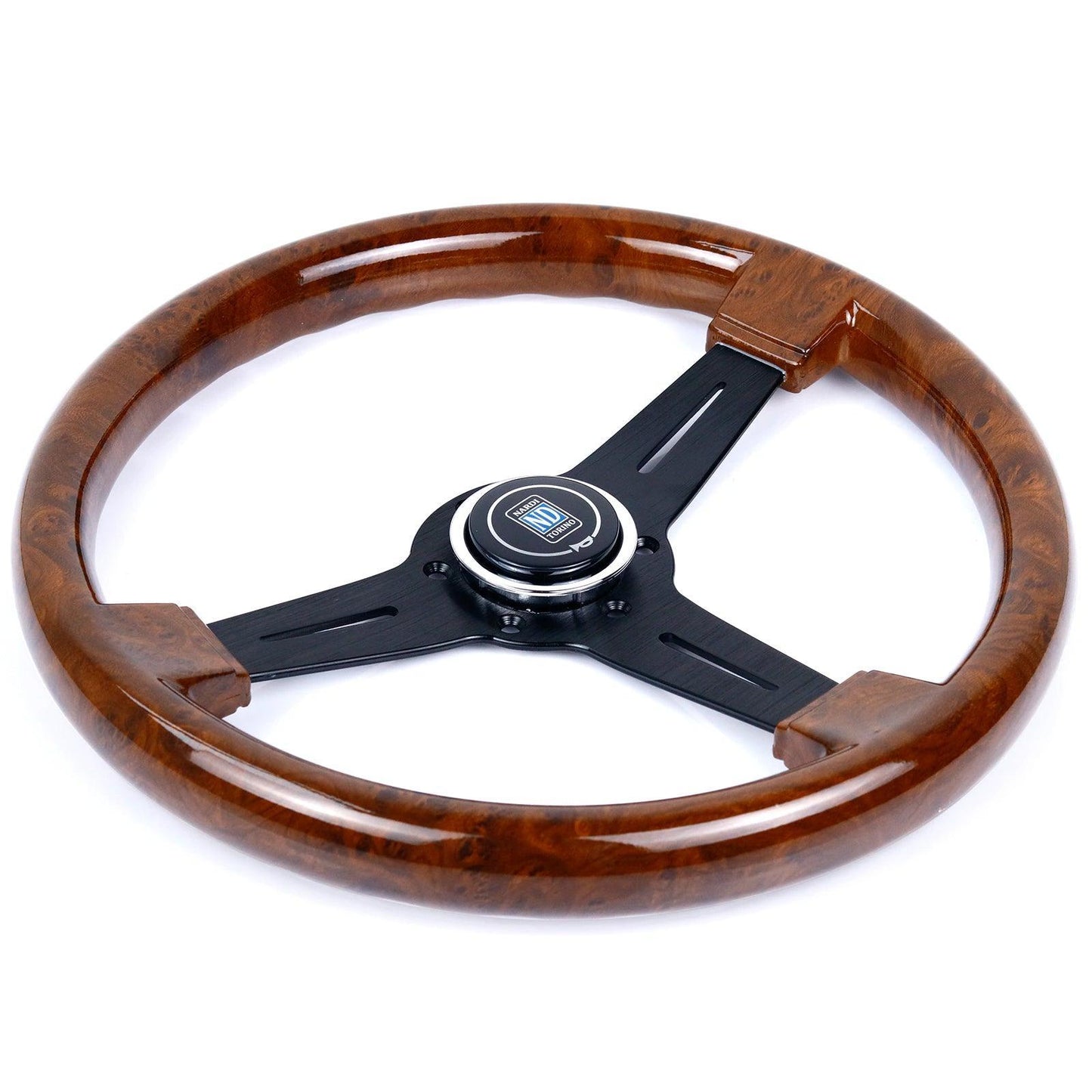 ND Wood 14inch Aftermarket Car Steering Wheel Classic